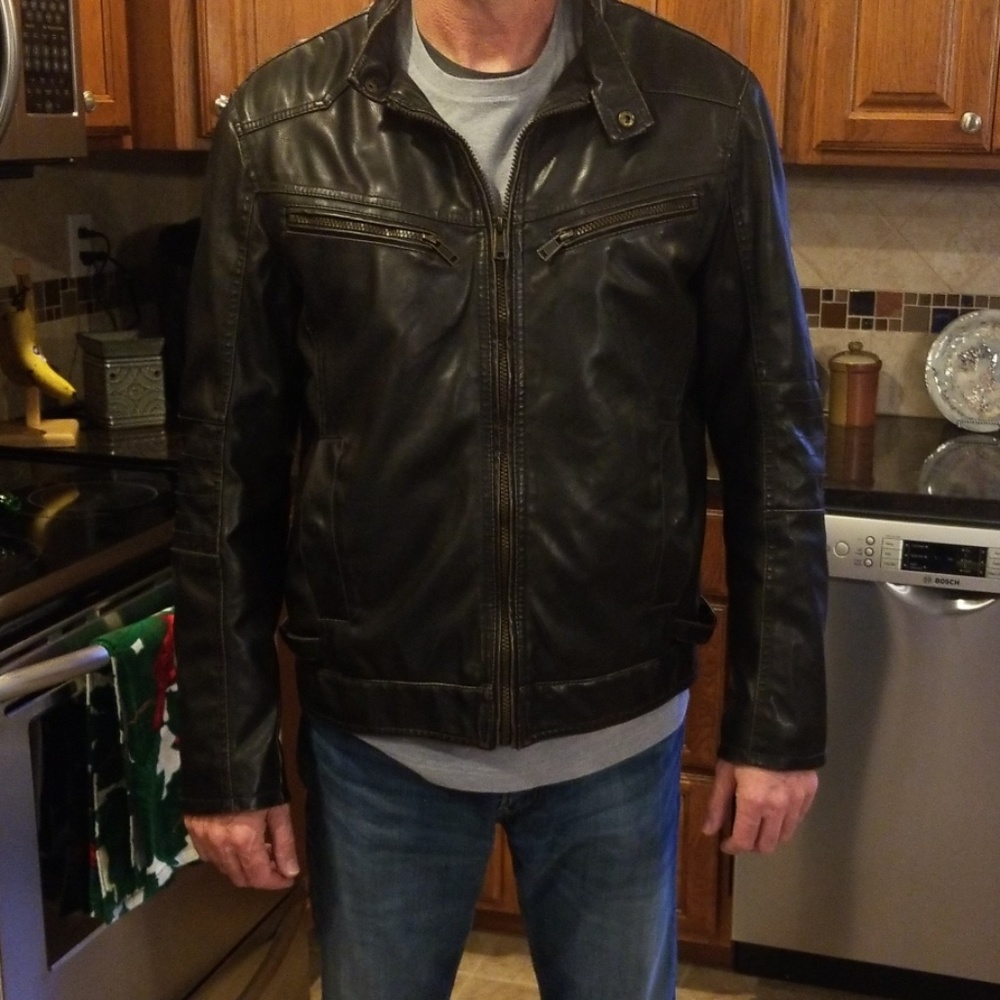 Sonoma Faux Leather Jacket